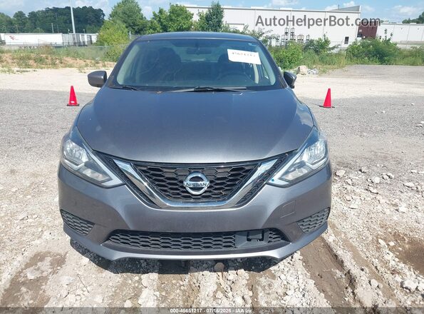3N1AB7AP0JY232188 2018 NISSAN SENTRA Gray Դիմացի տեսք
