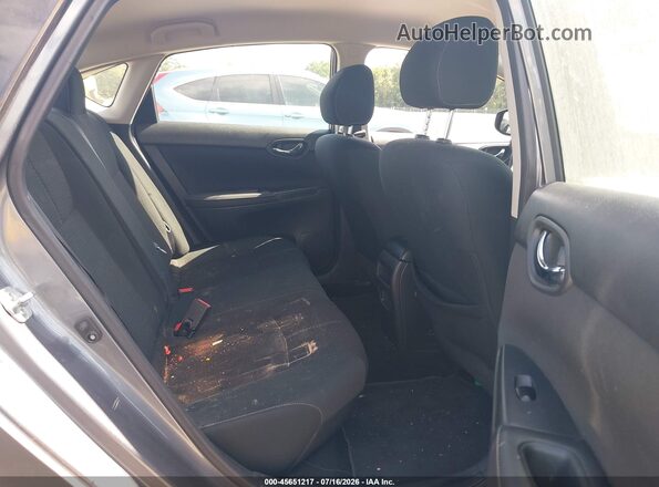 3N1AB7AP0JY232188 2018 NISSAN SENTRA Gray VIN կոդի պիտակի տեսք