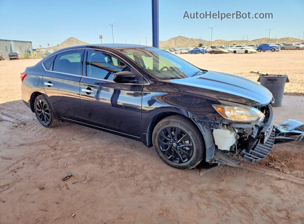 3N1AB7AP0JY256409 2018 NISSAN SENTRA Black Передня права чверть