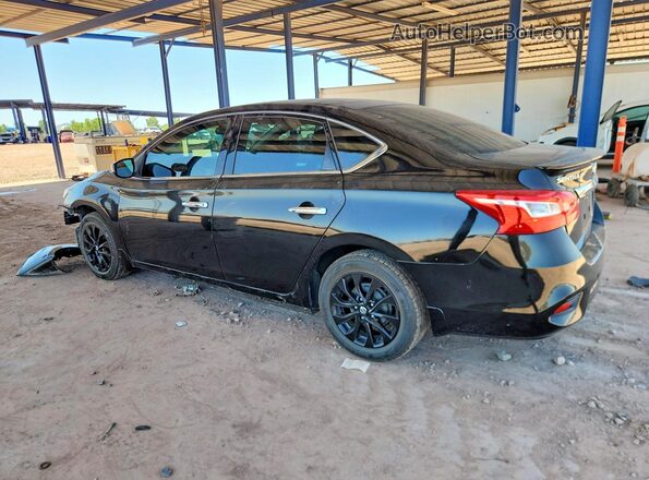 3N1AB7AP0JY256409 2018 NISSAN SENTRA Black Задня ліва чверть