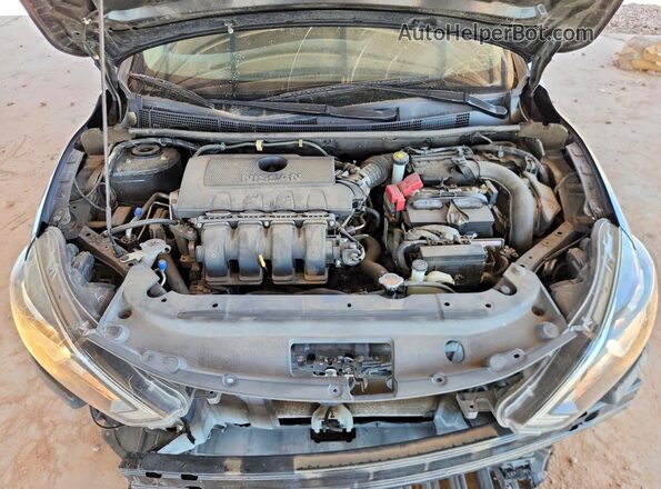 3N1AB7AP0JY256409 2018 NISSAN SENTRA Black Вид задньої частини салону