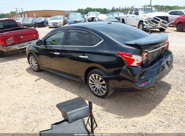 3N1AB7AP0JY267961 2018 NISSAN SENTRA Black უკანა მარცხენა