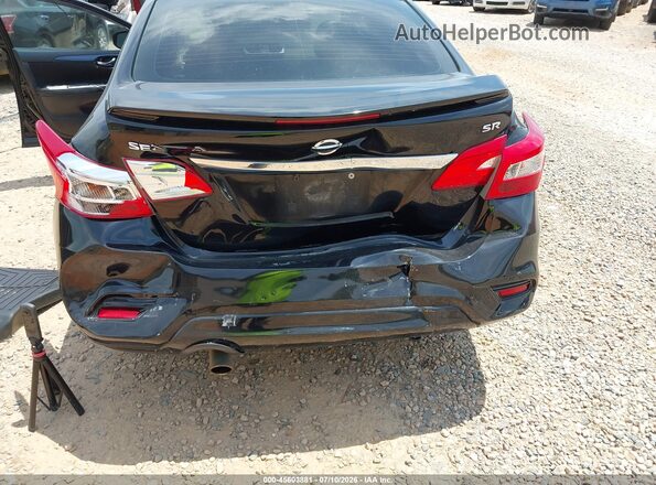 3N1AB7AP0JY267961 2018 NISSAN SENTRA Black ხელსაწყოთა პანელის ხედი