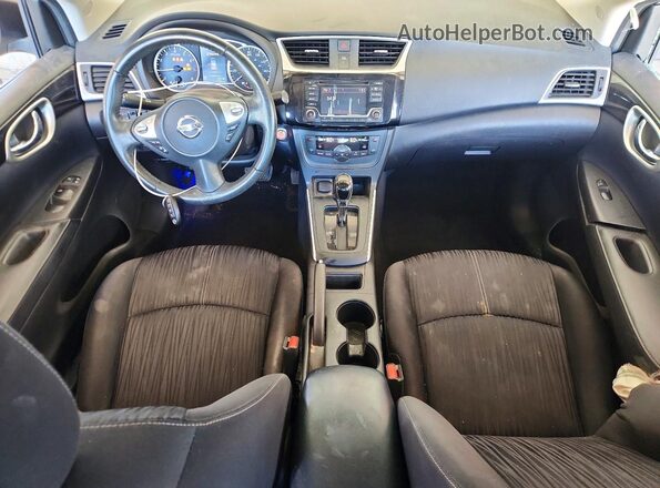 3N1AB7AP0JY268091 2018 NISSAN SENTRA Silver Вид панелі приладів