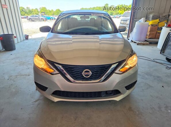 3N1AB7AP0JY268091 2018 NISSAN SENTRA Silver Вид спереду
