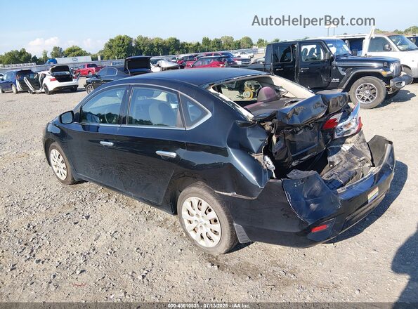 3N1AB7AP0JY271492 2018 NISSAN SENTRA Black Rear left