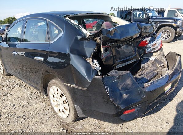 3N1AB7AP0JY271492 2018 NISSAN SENTRA Black Front view