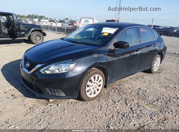 3N1AB7AP0JY271492 2018 NISSAN SENTRA Black Front left