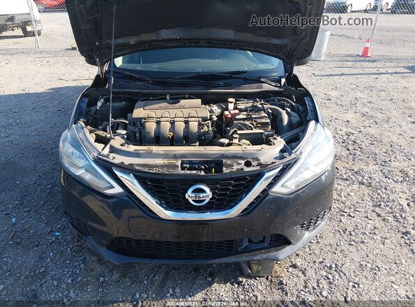 3N1AB7AP0JY271492 2018 NISSAN SENTRA Black Rear view