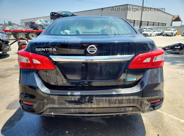 3N1AB7AP0JY272142 2018 NISSAN SENTRA Black Vista trasera