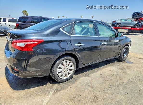 3N1AB7AP0JY272142 2018 NISSAN SENTRA Black Trasero derecho
