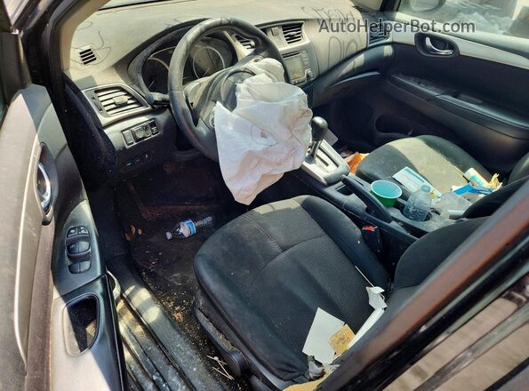 3N1AB7AP0JY272142 2018 NISSAN SENTRA Black Vista del salpicadero