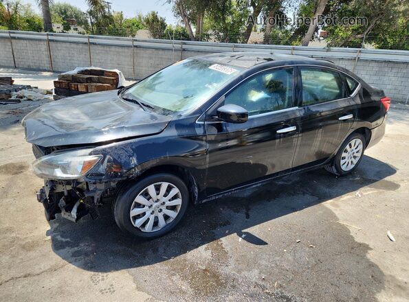 3N1AB7AP0JY272142 2018 NISSAN SENTRA Black 