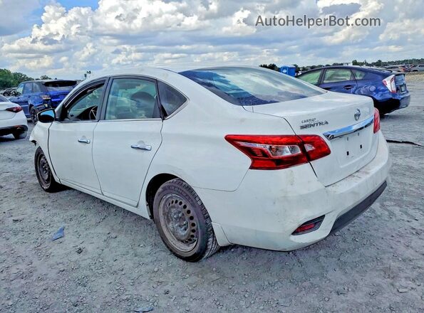 3N1AB7AP0JY319301 2018 NISSAN SENTRA White Rear left