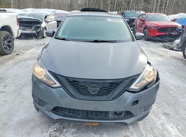 3N1AB7AP0JY321789 2018 NISSAN SENTRA Серый Вид спереди