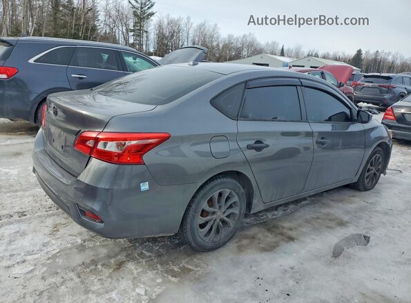 3N1AB7AP0JY321789 2018 NISSAN SENTRA Серый Задняя правая четверть