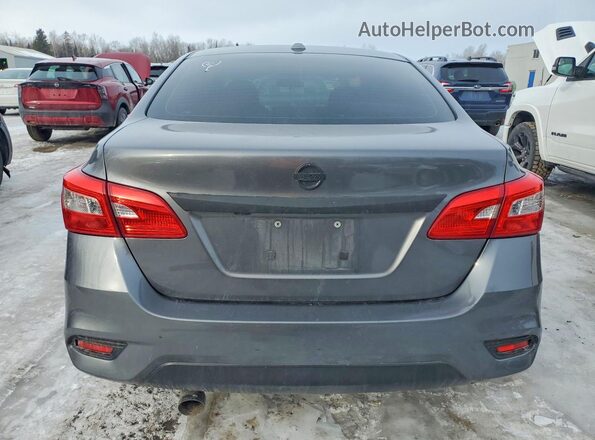 3N1AB7AP0JY321789 2018 NISSAN SENTRA Серый Вид сзади