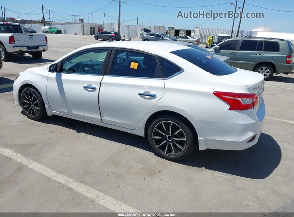 3N1AB7AP0JY324224 2018 NISSAN SENTRA White Հետևի ձախ