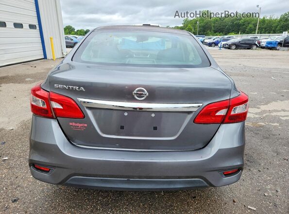 3N1AB7AP0JY337412 2018 NISSAN SENTRA Gray Вид ззаду