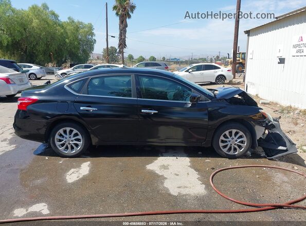3N1AB7AP0KL613540 2019 NISSAN SENTRA Black Vista del cuadro de instrumentos