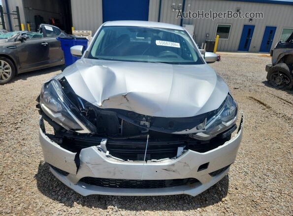 3N1AB7AP0KL615109 2019 NISSAN SENTRA Gray Widok z przodu