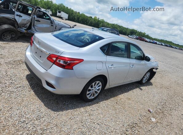 3N1AB7AP0KL615109 2019 NISSAN SENTRA Gray Tył prawy