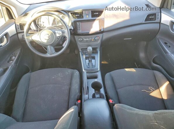 3N1AB7AP0KY210676 2019 NISSAN SENTRA Blue წინა პანელის ხედი