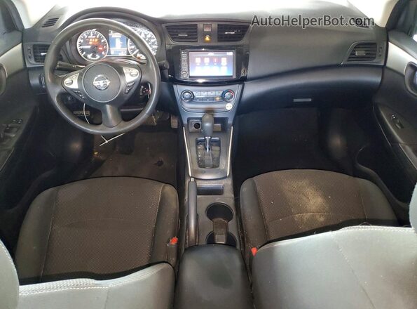 3N1AB7AP0KY217319 2019 NISSAN SENTRA Black წინა პანელის ხედი