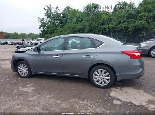 3N1AB7AP0KY217580 2019 NISSAN SENTRA Gray 