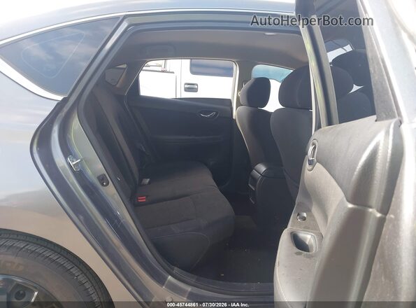 3N1AB7AP0KY240681 2019 NISSAN SENTRA Gray Vista de la etiqueta del VIN
