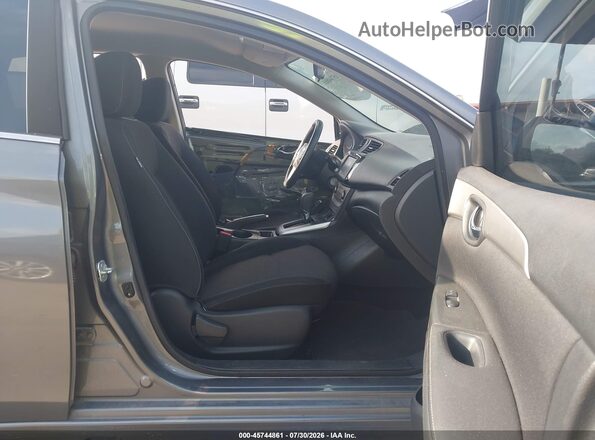 3N1AB7AP0KY240681 2019 NISSAN SENTRA Gray Vista interior delantera