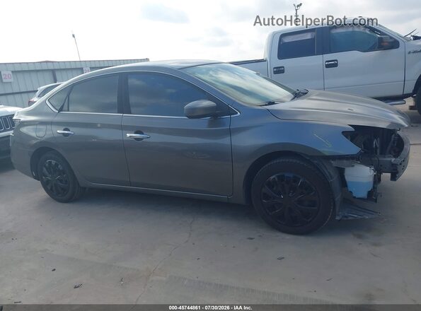 3N1AB7AP0KY240681 2019 NISSAN SENTRA Gray Vista interior de 360 grados