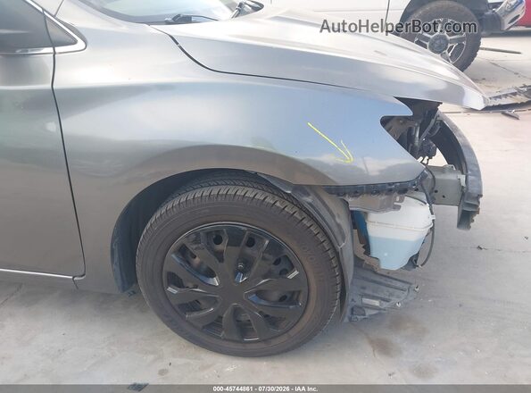 3N1AB7AP0KY240681 2019 NISSAN SENTRA Gray 