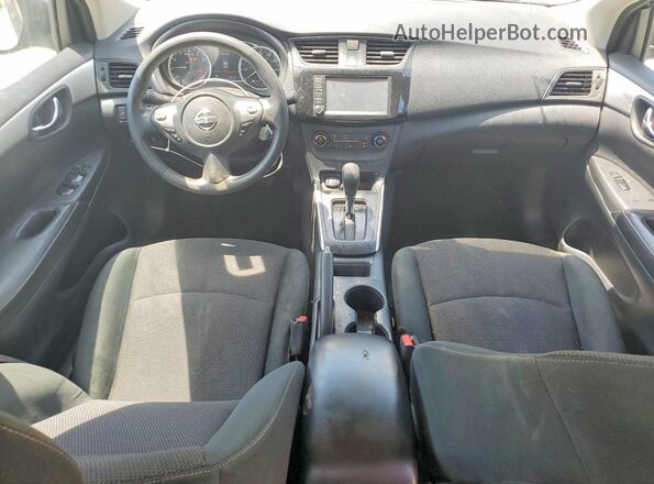 3N1AB7AP0KY255438 2019 NISSAN SENTRA Blue წინა პანელის ხედი