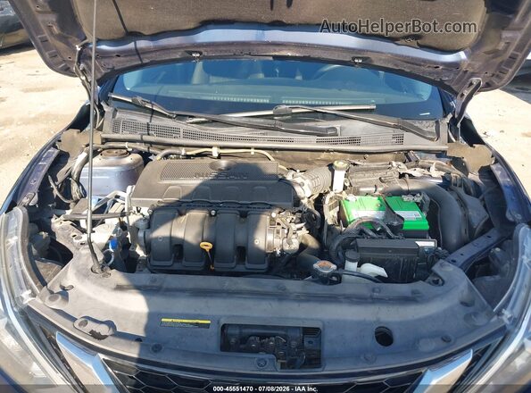3N1AB7AP0KY259232 2019 NISSAN SENTRA Blue Vista trasera