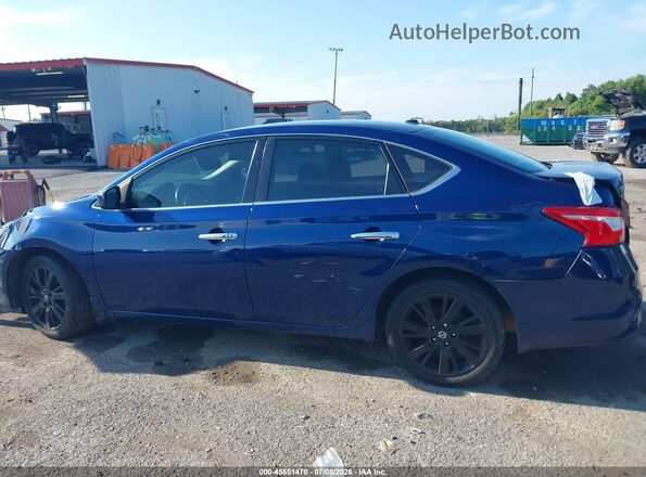 3N1AB7AP0KY259232 2019 NISSAN SENTRA Blue Vista interior de 360 grados