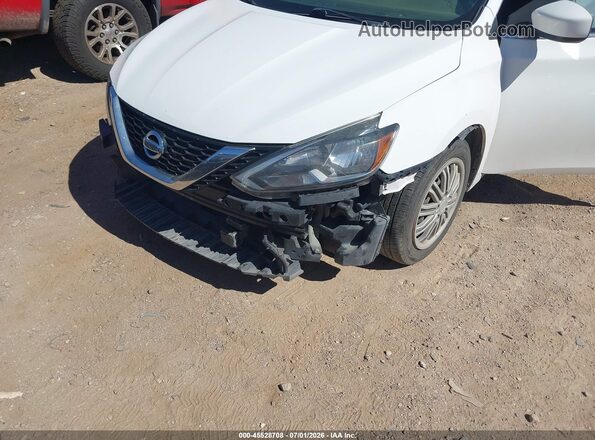 3N1AB7AP0KY262714 2019 NISSAN SENTRA White Դիմացի տեսք