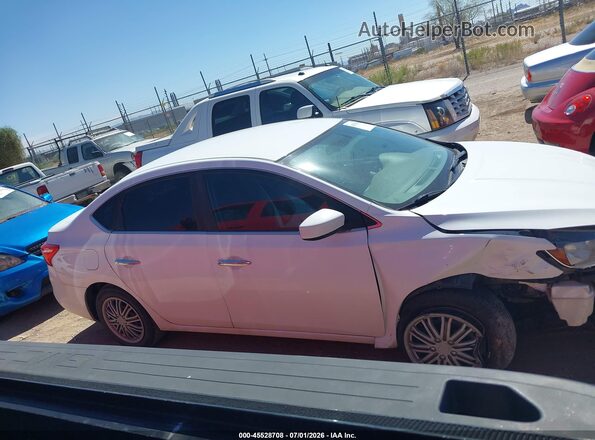 3N1AB7AP0KY262714 2019 NISSAN SENTRA White Սալոնի 360 աստիճան տեսք