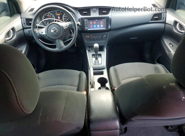 3N1AB7AP0KY264950 2019 NISSAN SENTRA Gray Dashboard view