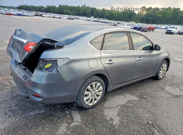 3N1AB7AP0KY264950 2019 NISSAN SENTRA Gray Rear right