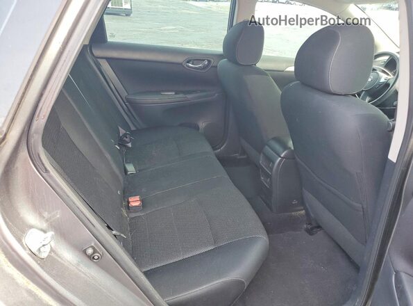 3N1AB7AP0KY264950 2019 NISSAN SENTRA Gray Rear seats view