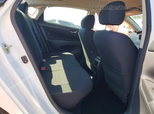 3N1AB7AP0KY272336 2019 NISSAN SENTRA White Вид задніх сидінь
