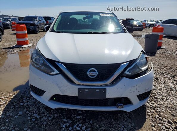 3N1AB7AP0KY272336 2019 NISSAN SENTRA White Вид спереду