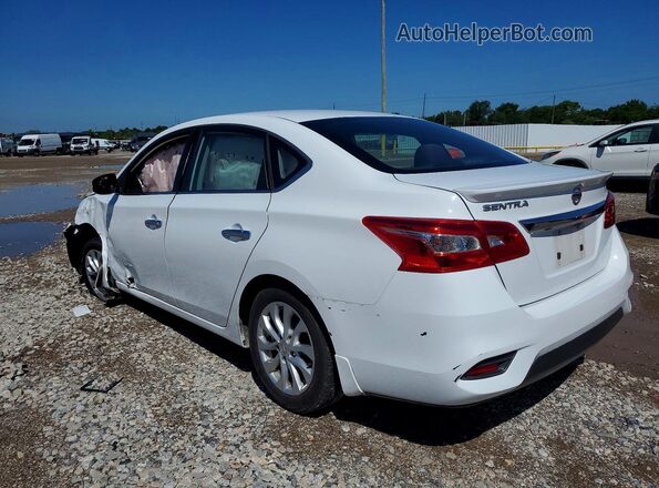 3N1AB7AP0KY272336 2019 NISSAN SENTRA White Задня ліва чверть