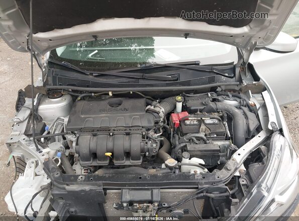 3N1AB7AP0KY278007 2019 NISSAN SENTRA Silver Vista trasera