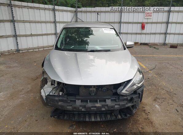 3N1AB7AP0KY278007 2019 NISSAN SENTRA Silver Vista del cuadro de instrumentos