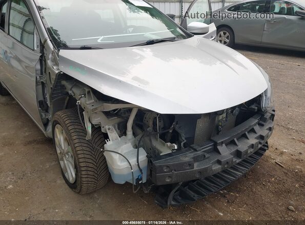 3N1AB7AP0KY278007 2019 NISSAN SENTRA Silver Vista frontal