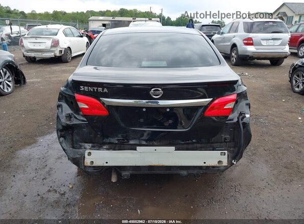 3N1AB7AP0KY284969 2019 NISSAN SENTRA Черный Вид спереди