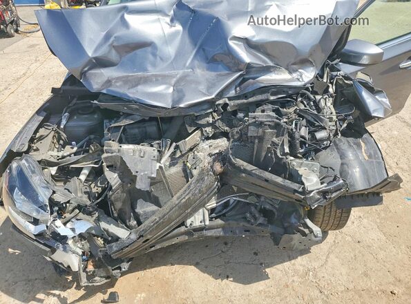 3N1AB7AP0KY291565 2019 NISSAN SENTRA Gray Rear interior view