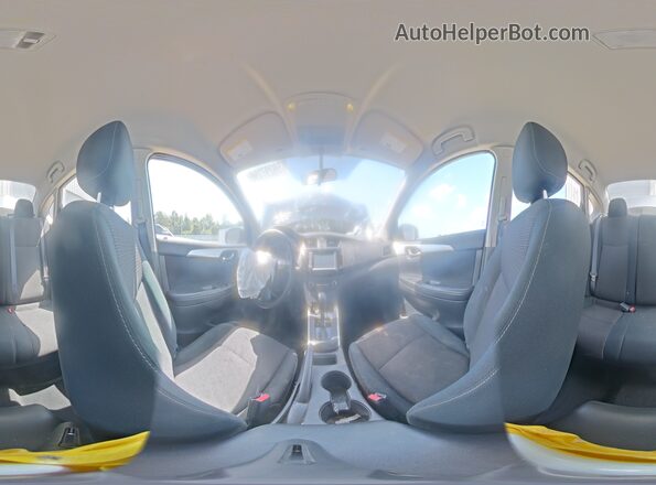 3N1AB7AP0KY291565 2019 NISSAN SENTRA Gray VIN sticker view